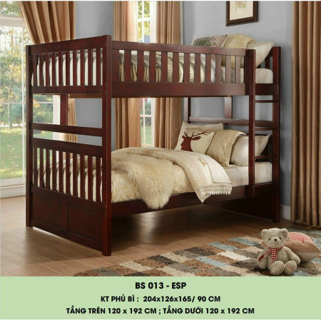013 Eps : Giường 2 Tầng Leo Thang - 1m2 / 1m2